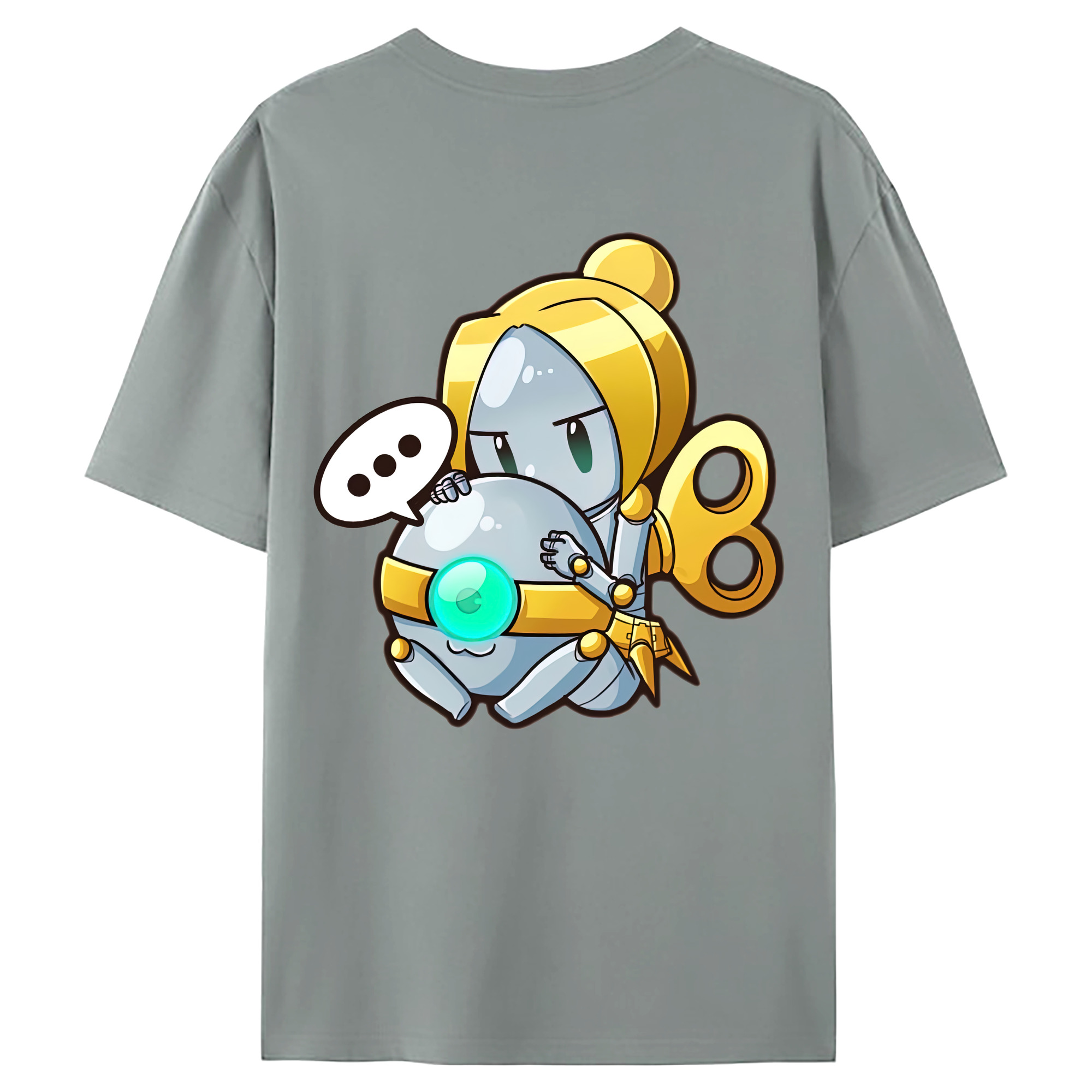 （画像用） リーグ・オブ・レジェンド League of Legends LOL 綿100％ メンズ半袖Tシャツ（バックプリント） 通気性